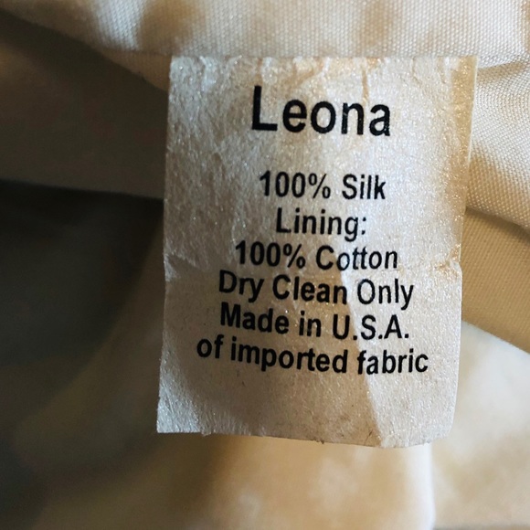 Leona by Lauren Leonarda skirt color gold. - Picture 7 of 8